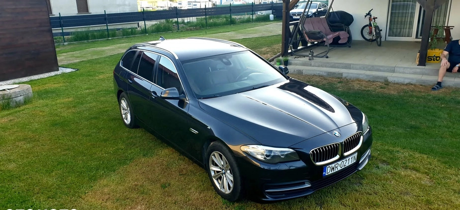 BMW Seria 5 cena 74900 przebieg: 221000, rok produkcji 2016 z Oława małe 352